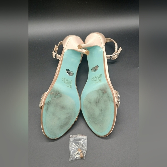 Blue by Betsey Johnson Women's Sb-Gina Dress Sandal - Champagne​​​ - Picture 6 of 8